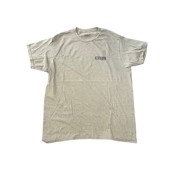 511 Tactical Men T-Shirt Size Large Army Logo Skull Short Sleeve Military - Picture 1 of 4